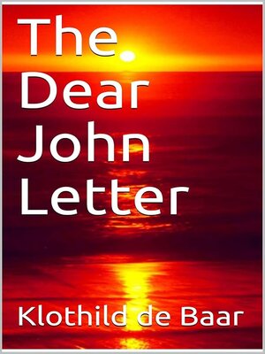 cover image of The Dear John Letter